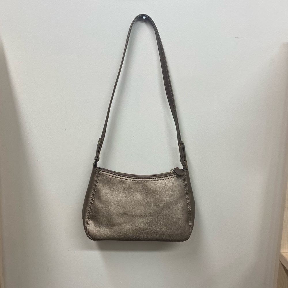 LIZ CLAIBORNE METALLIC BAG
